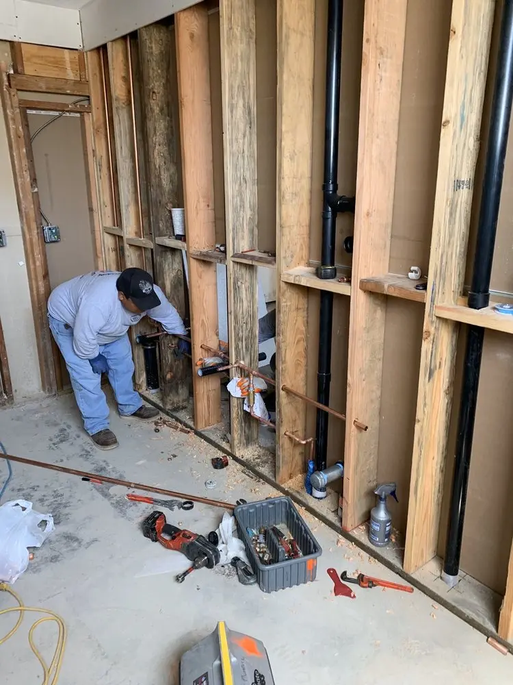 Commercial rough-in plumbing for Trenchless Sewer Repair in Eagleton Village